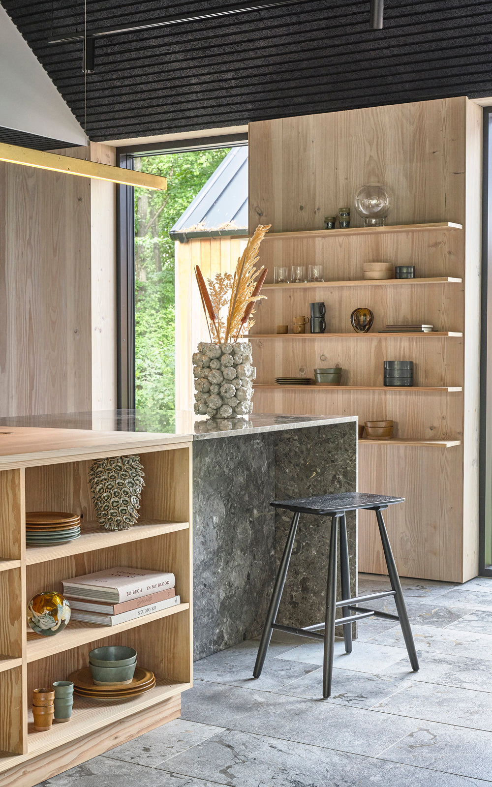 Set de 2 mugs avec anse EVIG en porcelaine Ambre Villa Collection - Mathon - 9