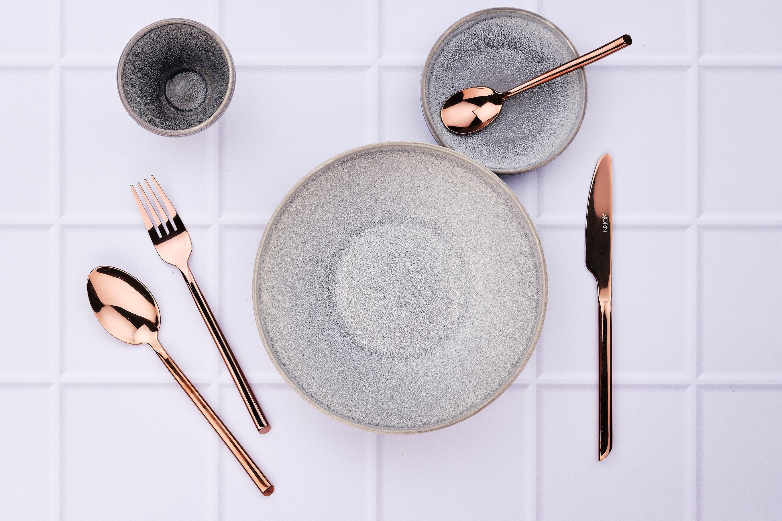 Coffret 6 petites cuillères KNUT - Copper Björn - Mathon - 4