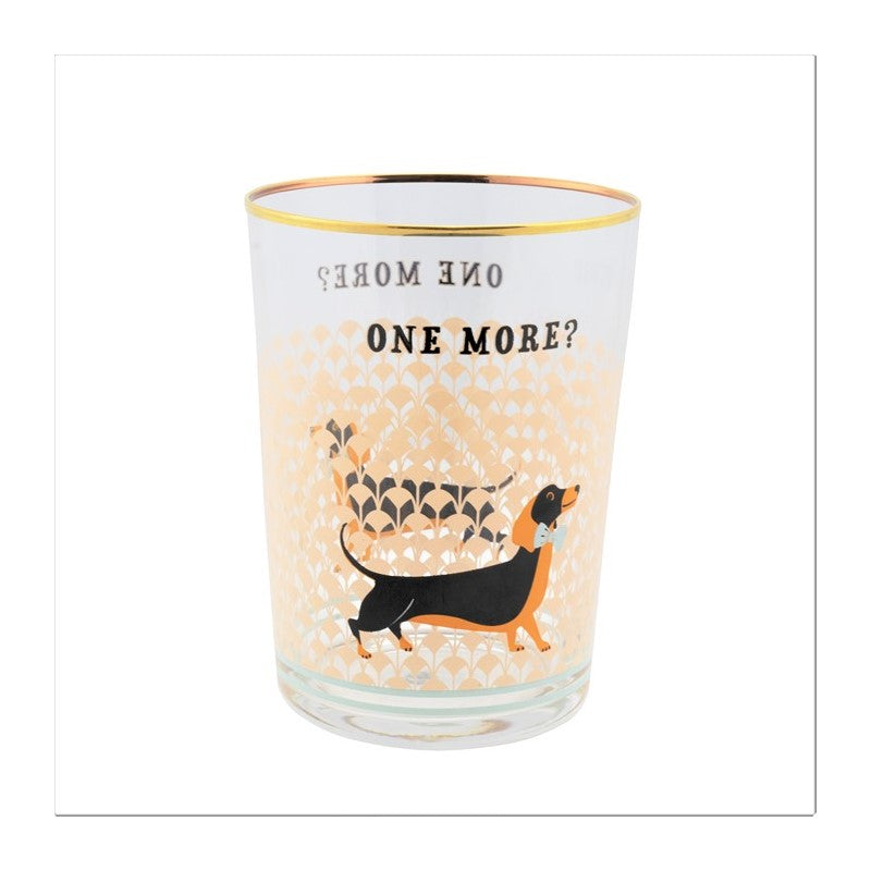 Lot de 6 Verres cocktail 55 cl - Teckel Doggie Yvonne Ellen - Mathon - 2