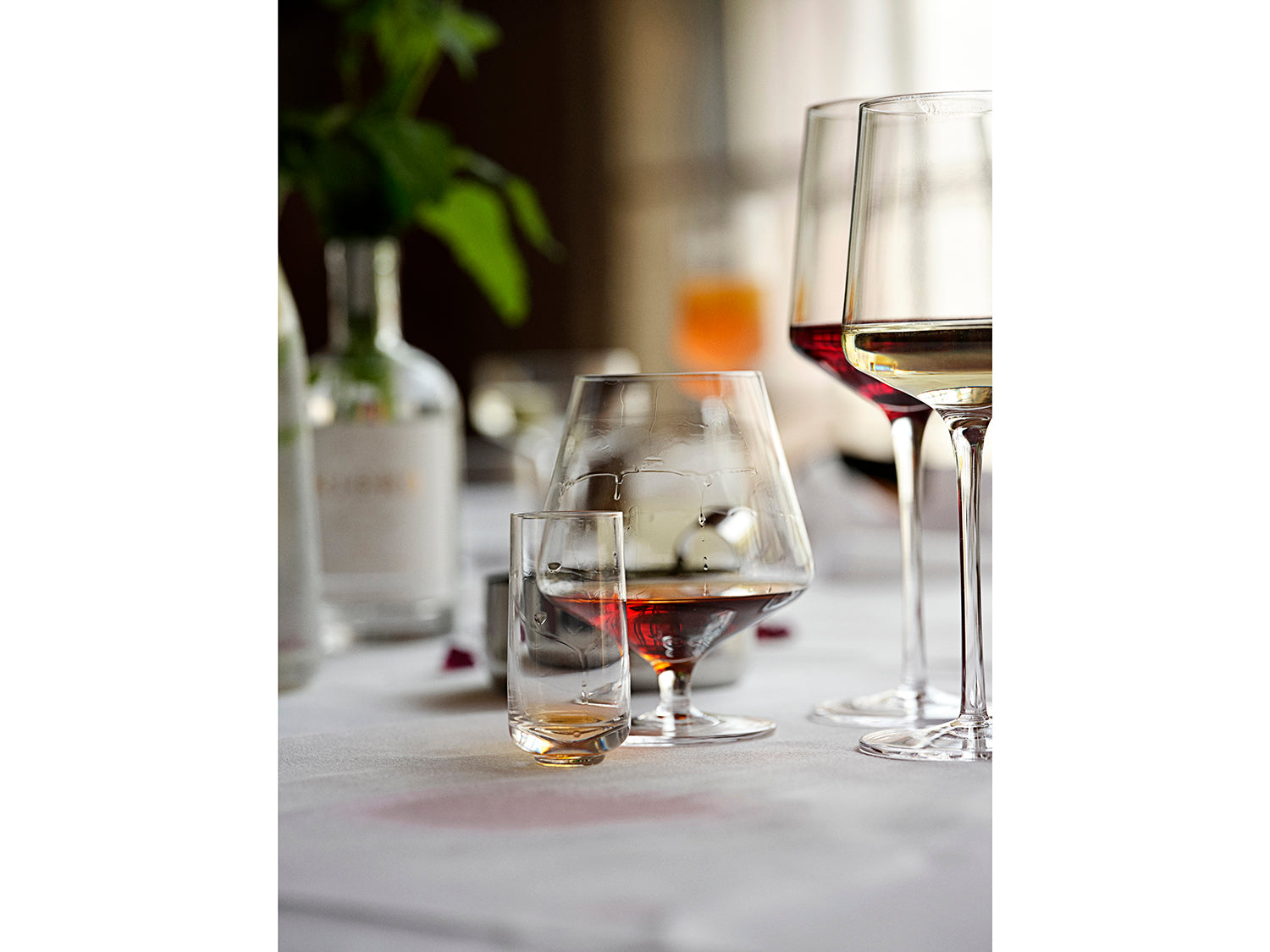 Set de 2 verres à vin rouge ROCKS 40cl en cristal sans plomb Transparent Zone Denmark - Mathon - 9