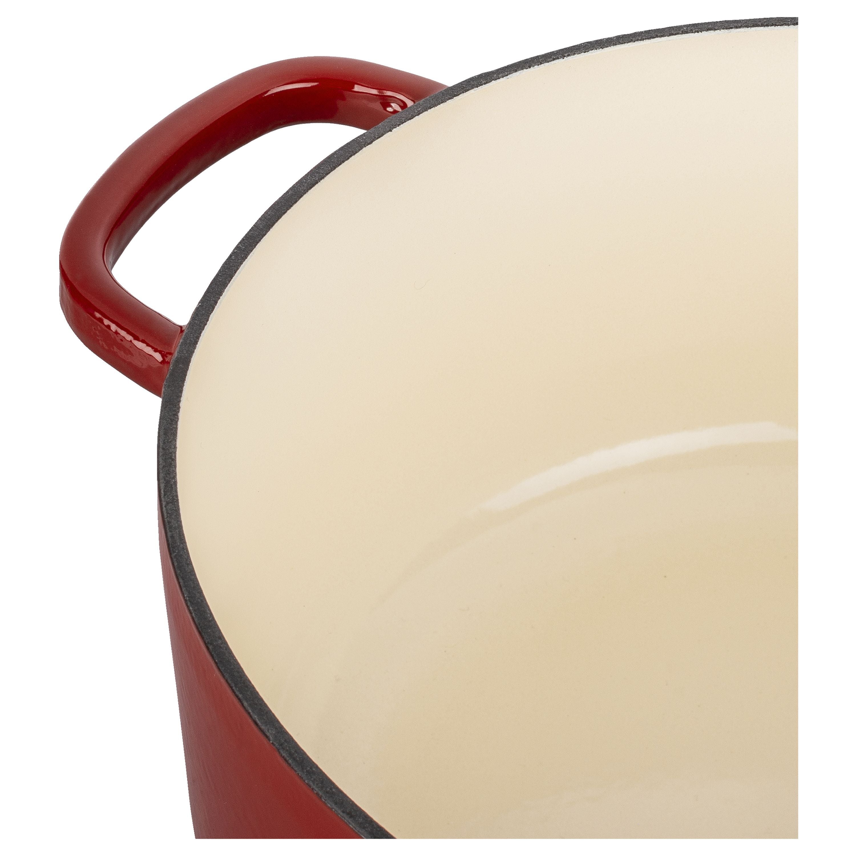 Cocotte Ballarini 28 cm, Rond(e), Rouge, Fonte Ballarini - Mathon - 8