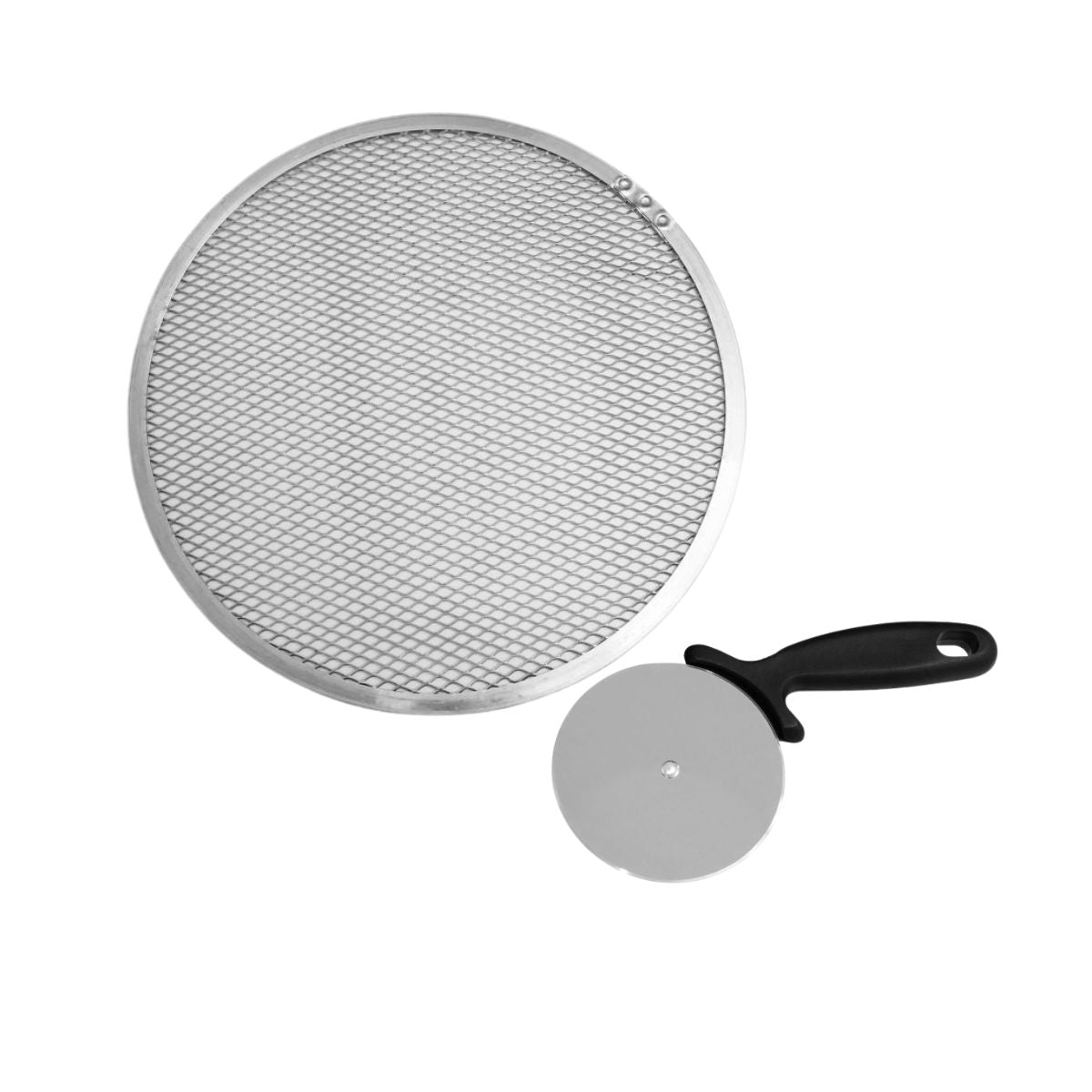 Lot de plaque à pizza et roulette FM Professionnal FM Professional - Mathon - 1