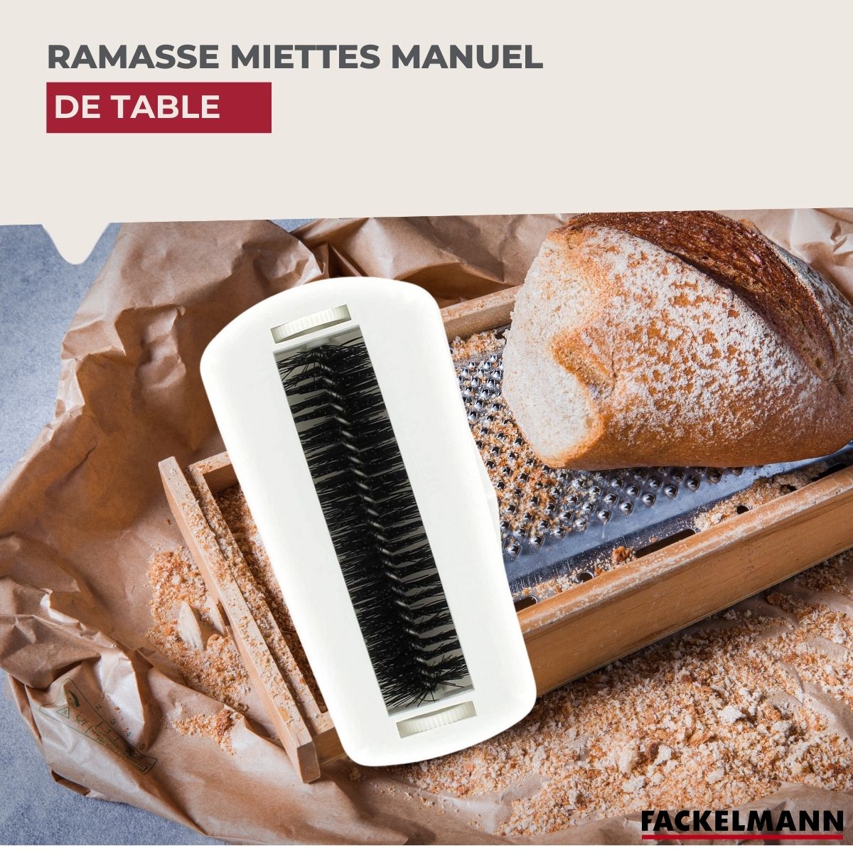 Ramasse miettes de table  Tecno Fackelmann - Mathon - 3