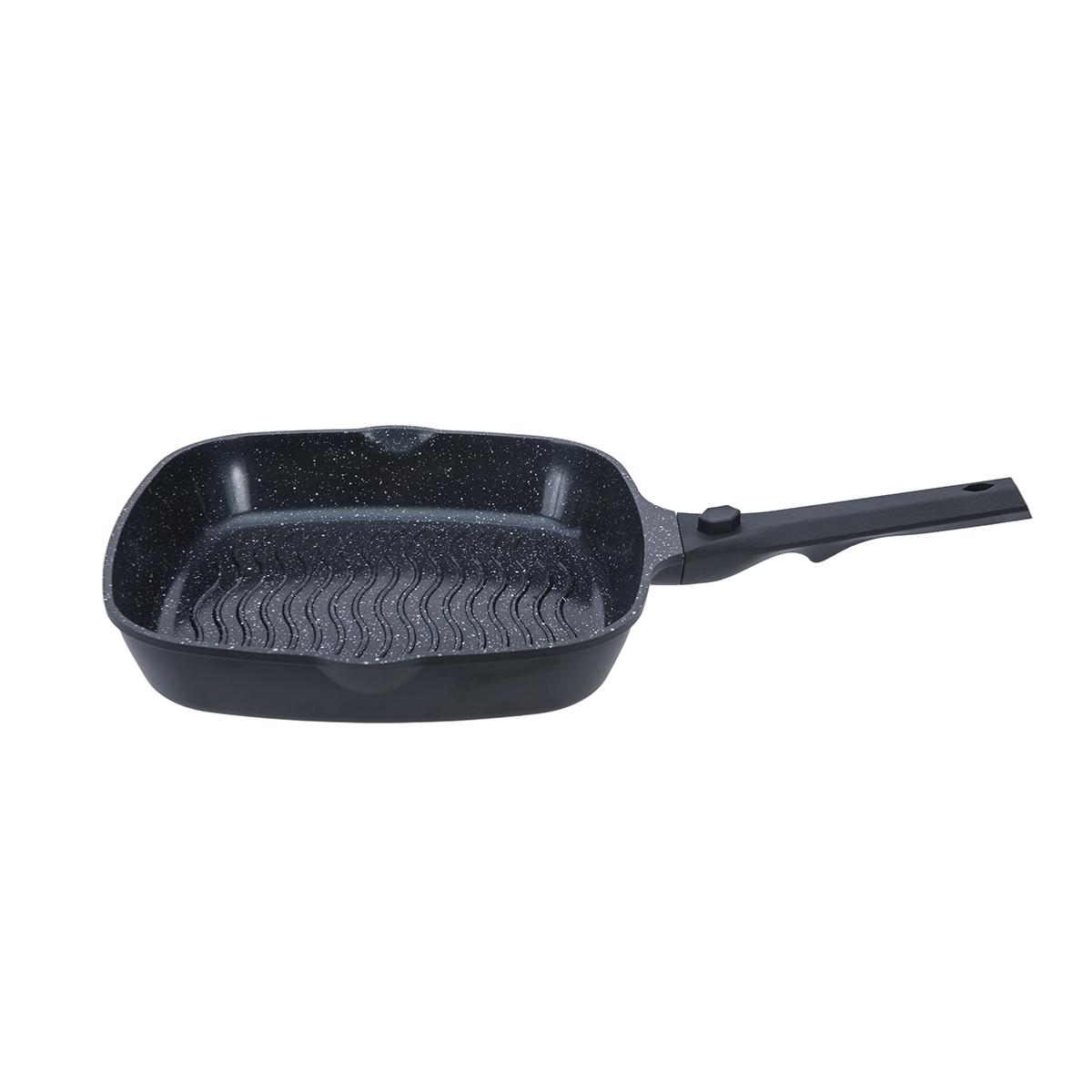 Grill noir amovible 28cm - "Alizée" Laguiole Cuisson - Mathon - 1