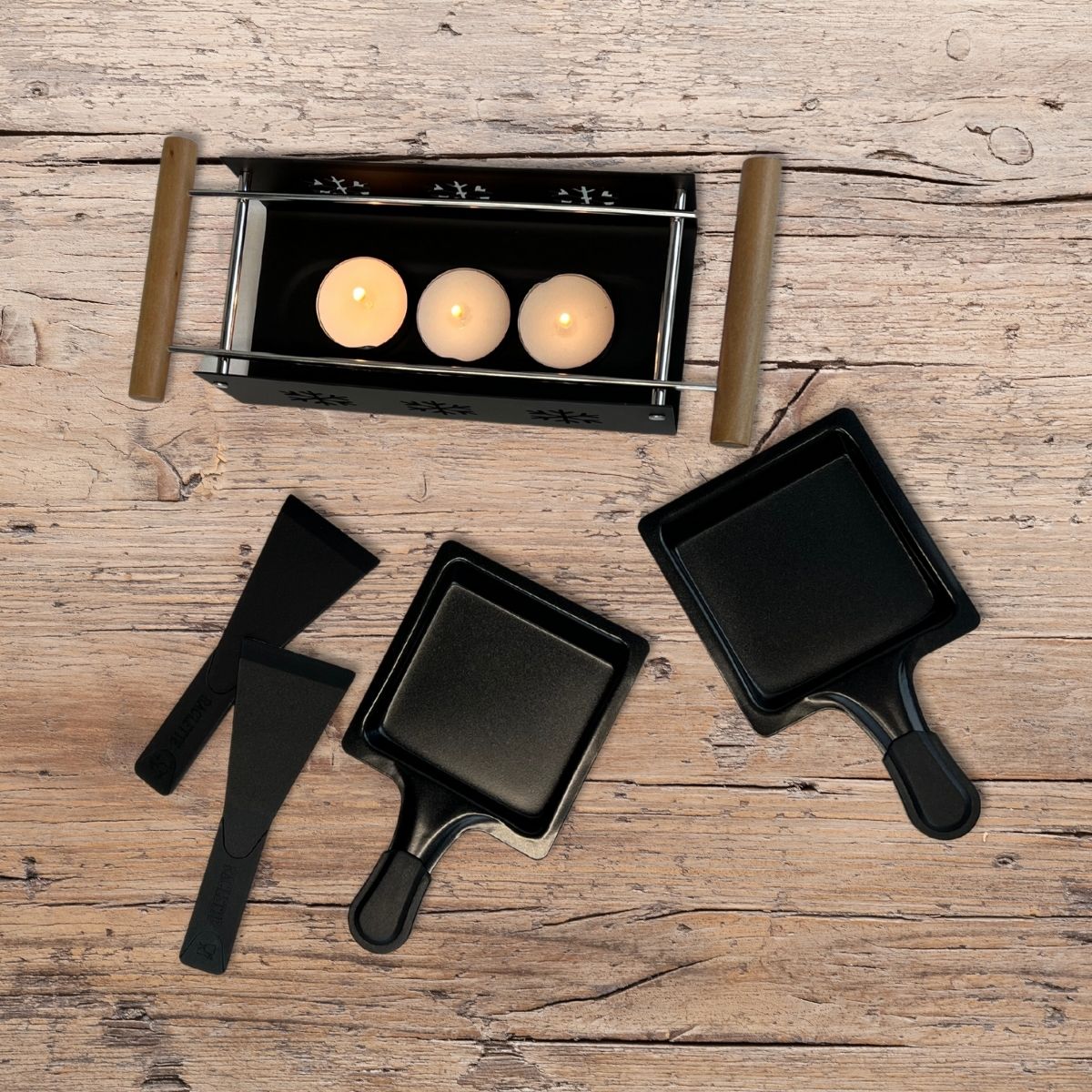 Raclette a la bougie 2 personnes  spécialités culinaires Fackelmann - Mathon - 7