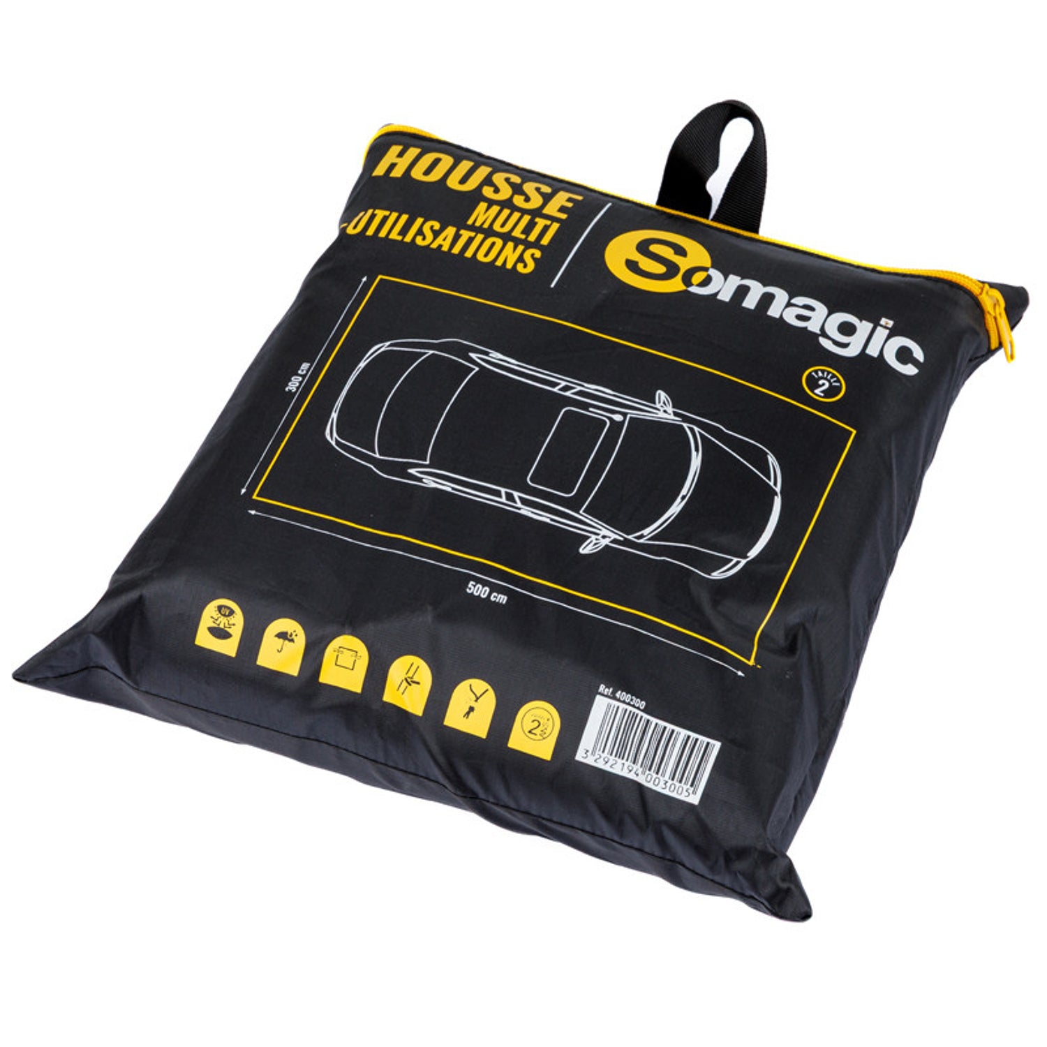 Housse plate multifonction L 300 x l 500 cm Somagic - Mathon - 1