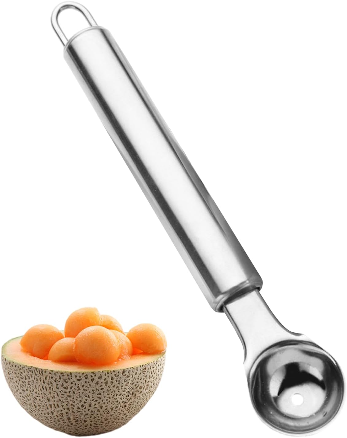 Cuillère à melon et fruits inox – Forme boule Vendos85 - Mathon