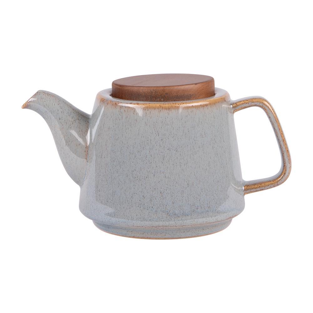 Théière avec filtre Kaito gris 0,9L Table passion - Mathon - 1