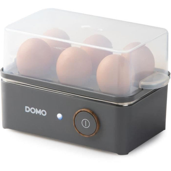 Cuiseur A Oeufs - Domo - Do9283ek - 400 W - 6 Oeufs - Gris Domo - Mathon - 1