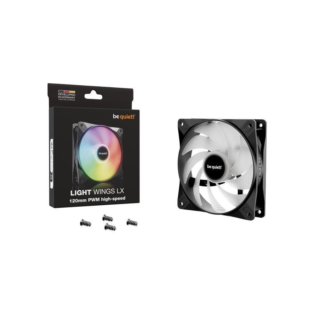 Be Quiet! - Light Wings Lx - Ventilateur Boîtier - Bl123 - 120 Mm - Pwm High - Speed Be Quiet - Mathon - 5