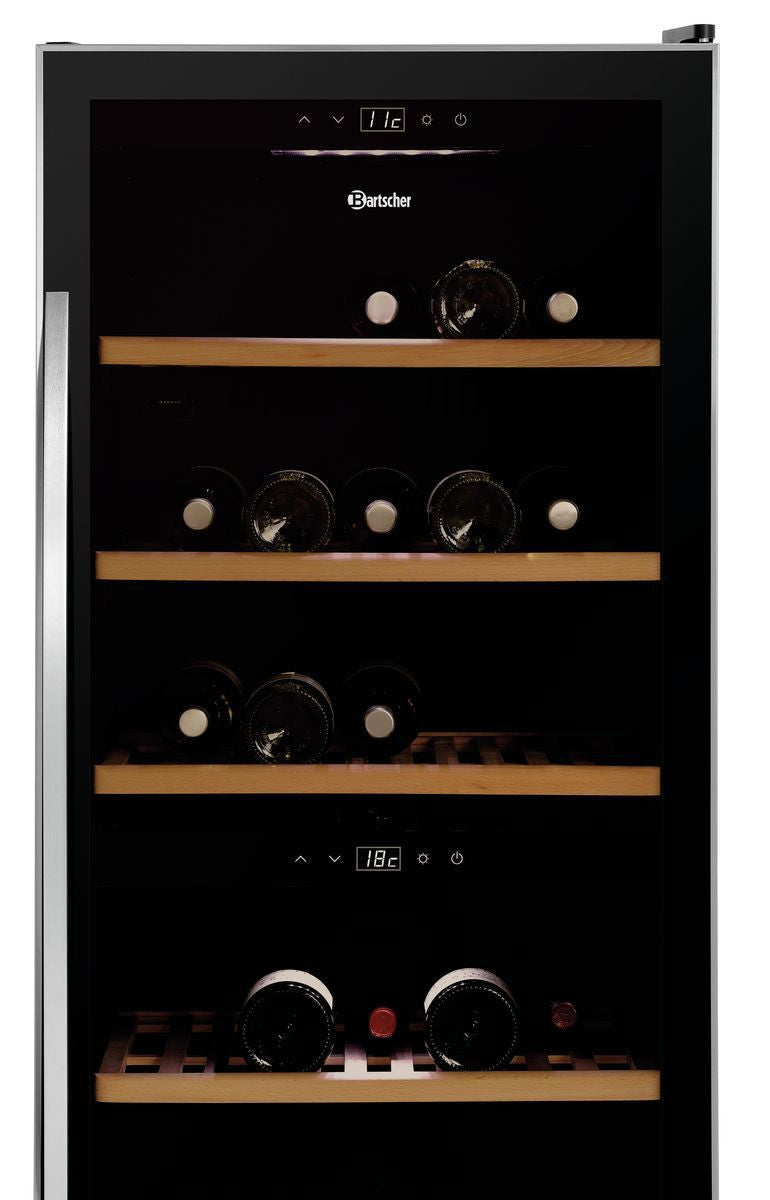 Cave à Vin Bi-Zone 126 Bouteilles - Bartscher - Mathon - 1