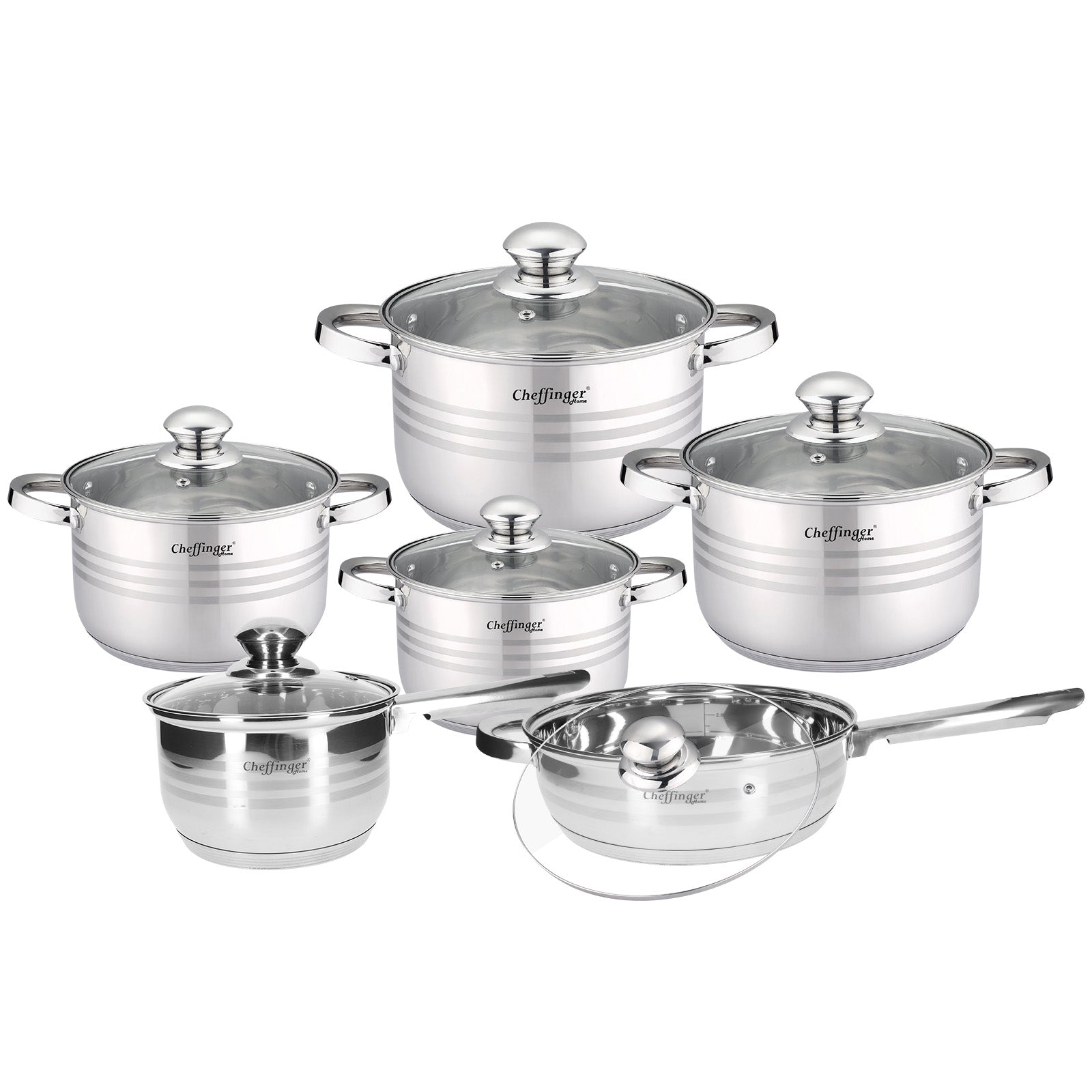 Ensemble de Cuisine 12 Pièces Cheffinger - Mathon - 1