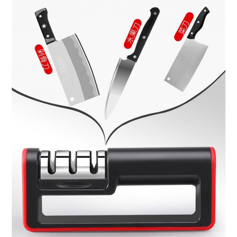 Affûteur aguiseur de couteaux à 3 niveaux Herzberg HG8116 Herzberg - Mathon - 5