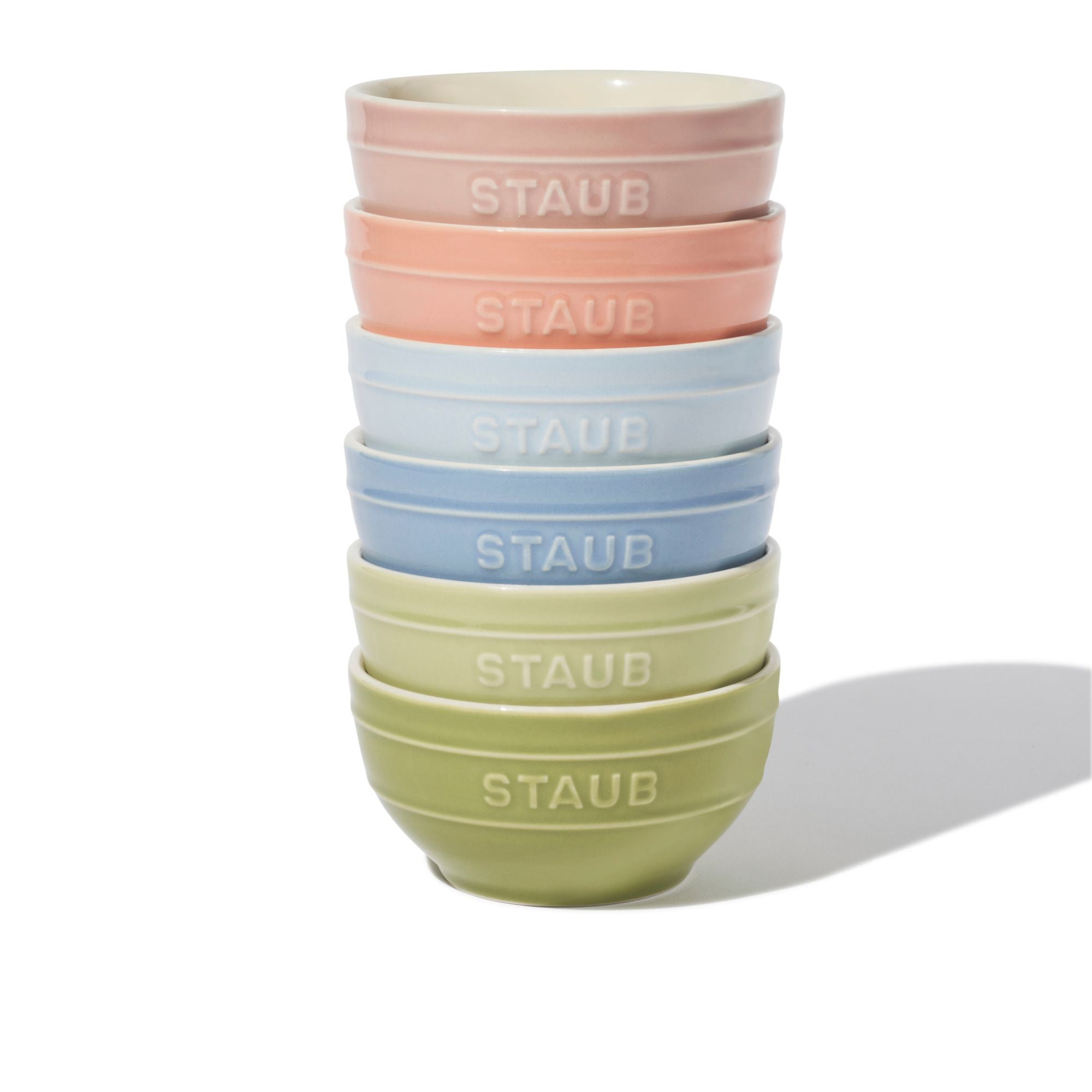 Set de bols macaron 12 cm / 6-pcs Staub - Mathon - 2