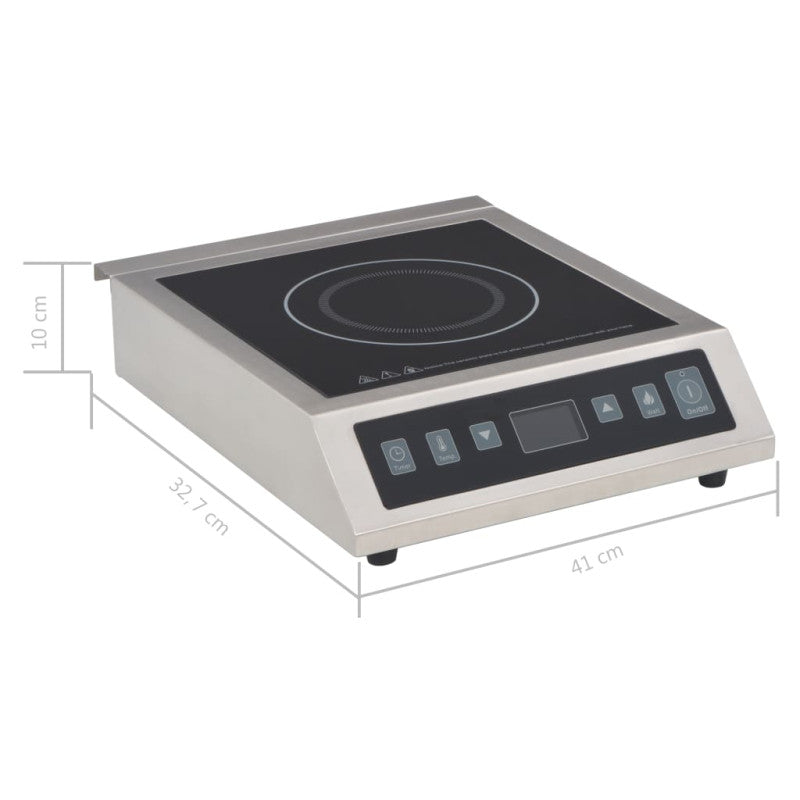 Table De Cuisson à Induction électrique Et écran Tactile 3500 W VIDAXL - Mathon - 6