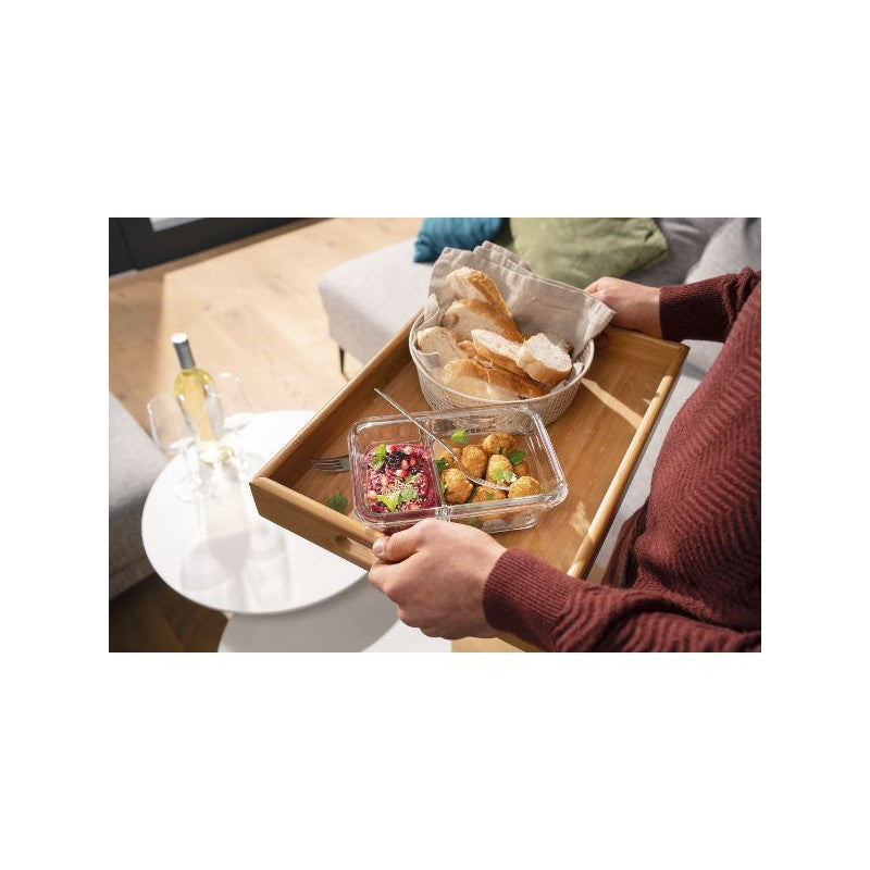 Boite clip&close verre rectangulaire 0,8L Emsa - Mathon - 3