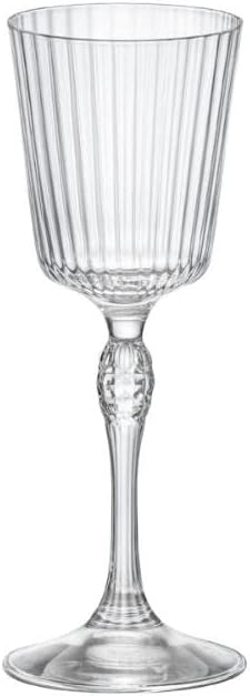Lot de 6 verres à liqueur, AMERICA