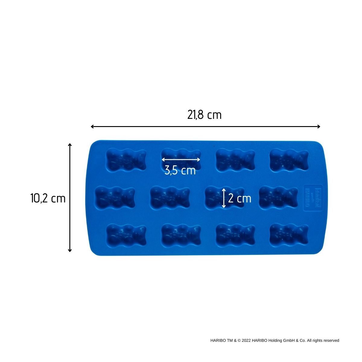 Bac à glaçons 12 empreintes en forme d