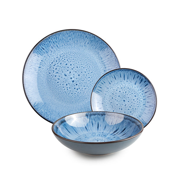 Service d’assiettes pour 4 personnes Normandia 12 pièces Ibili - Mathon - 1