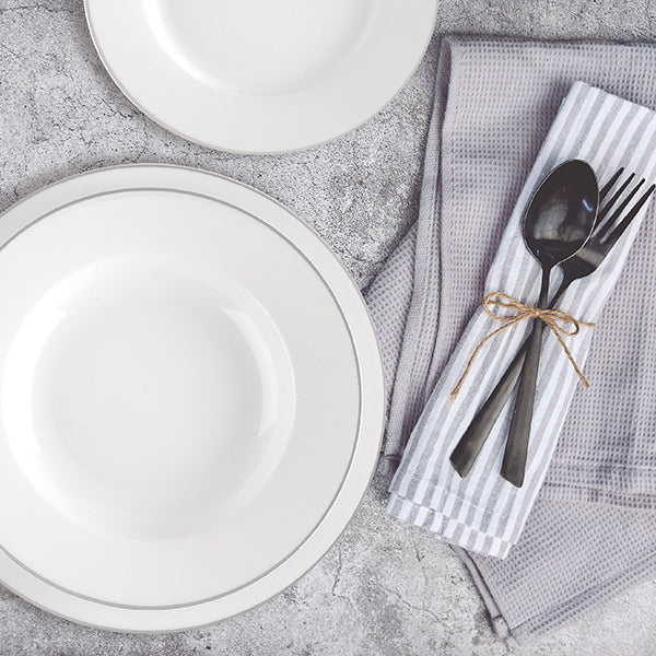Service d’assiettes pour 4 personnes Alba 12 pièces Ibili - Mathon - 2