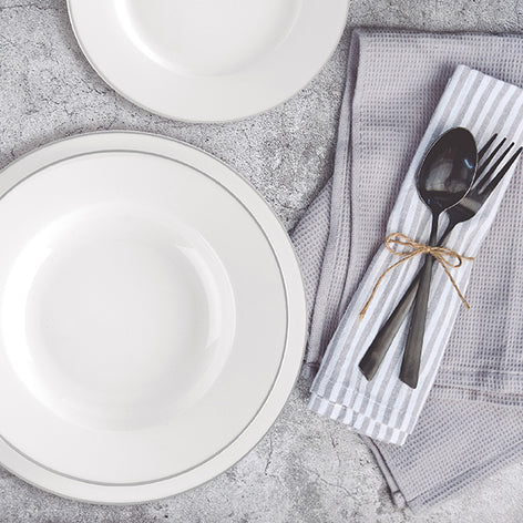 Service d’assiettes pour 4 personnes Alba 12 pièces Ibili - Mathon - 2
