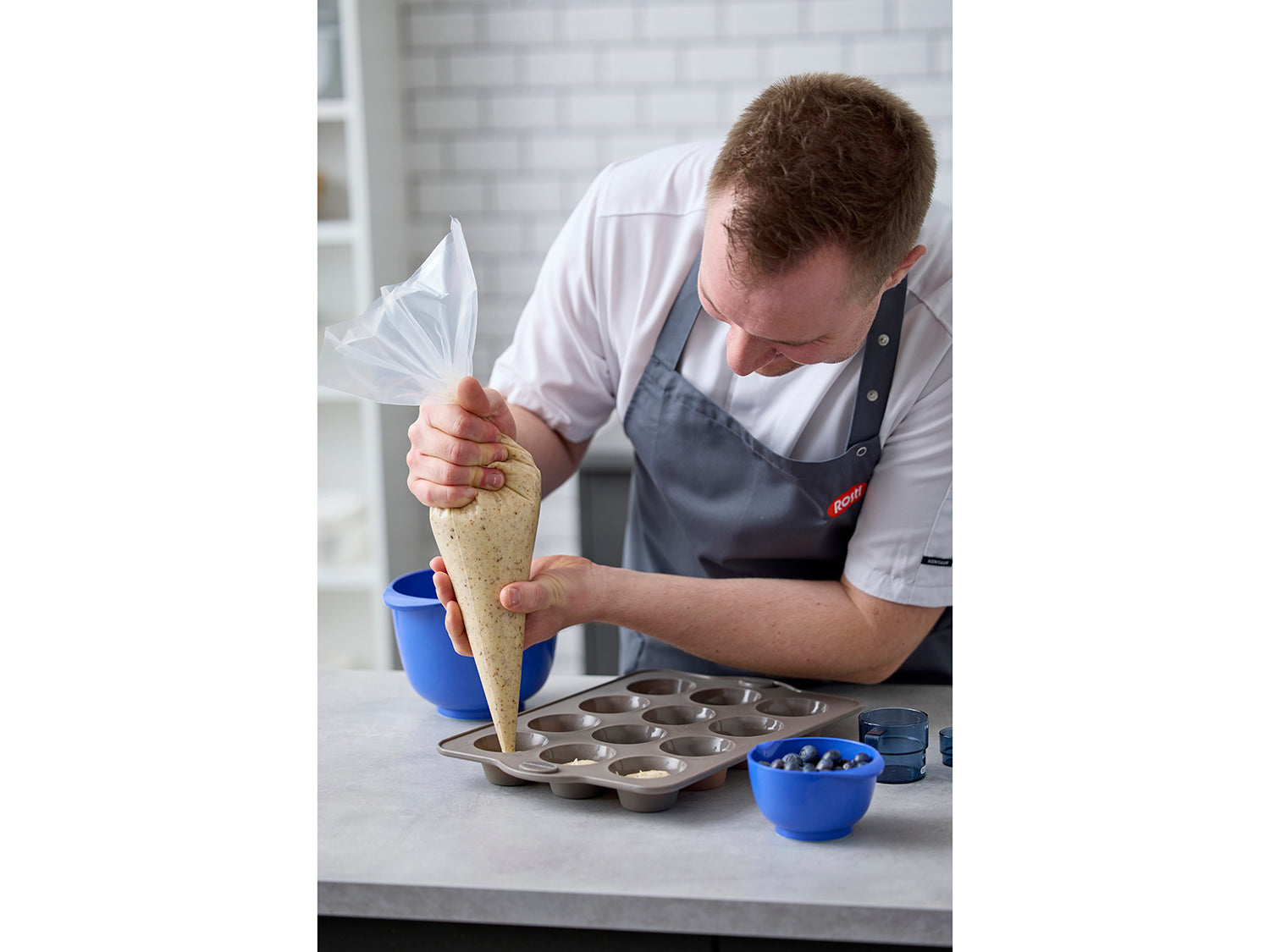 Bol à mixer NEW MARGRETHE en durostima® Bleu électrique Rosti - Mathon - 9