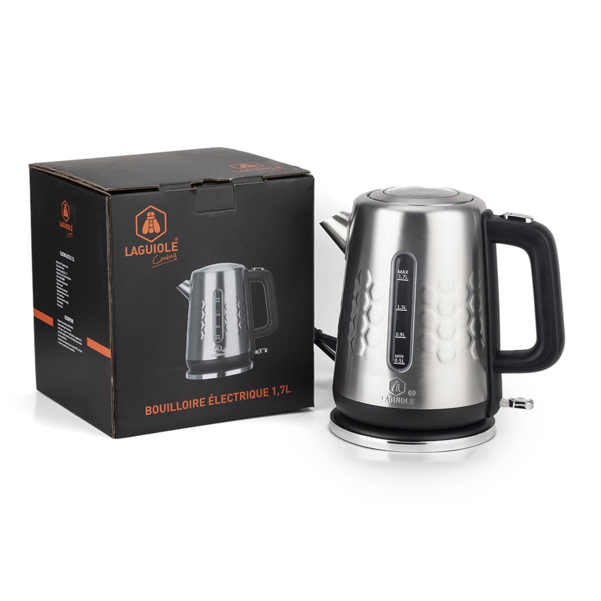 Bouilloire électrique en inox 1,7L Laguiole Cuisson - Mathon - 3