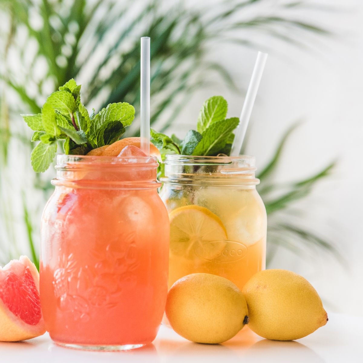 Lot de 8 pailles transparentes et réemployables en plastique 20 cm  Bar Concept Fackelmann - Mathon - 2