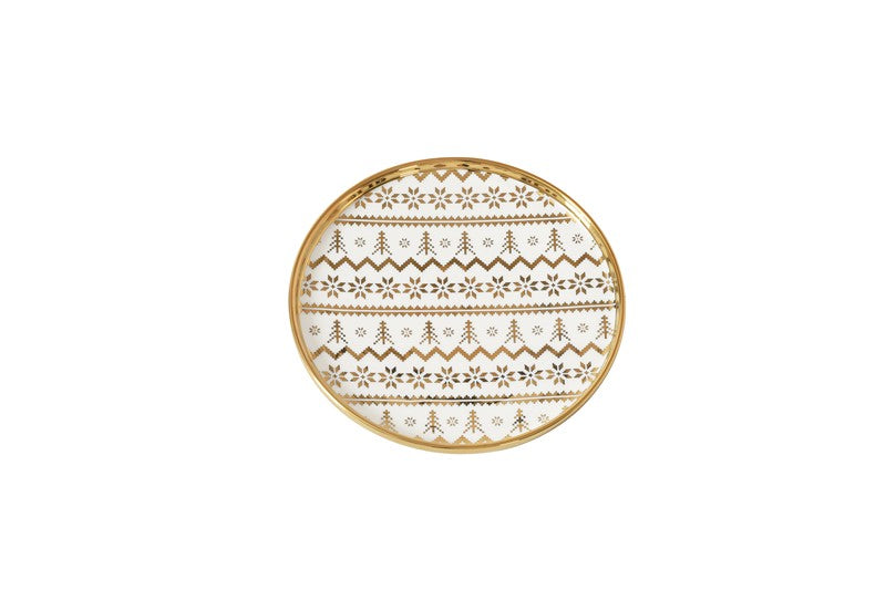 Set de 4 Assiettes S - 17,8x17,8x12,7cm - FOR THE HOLIDAYS Pampa Bay - Mathon
