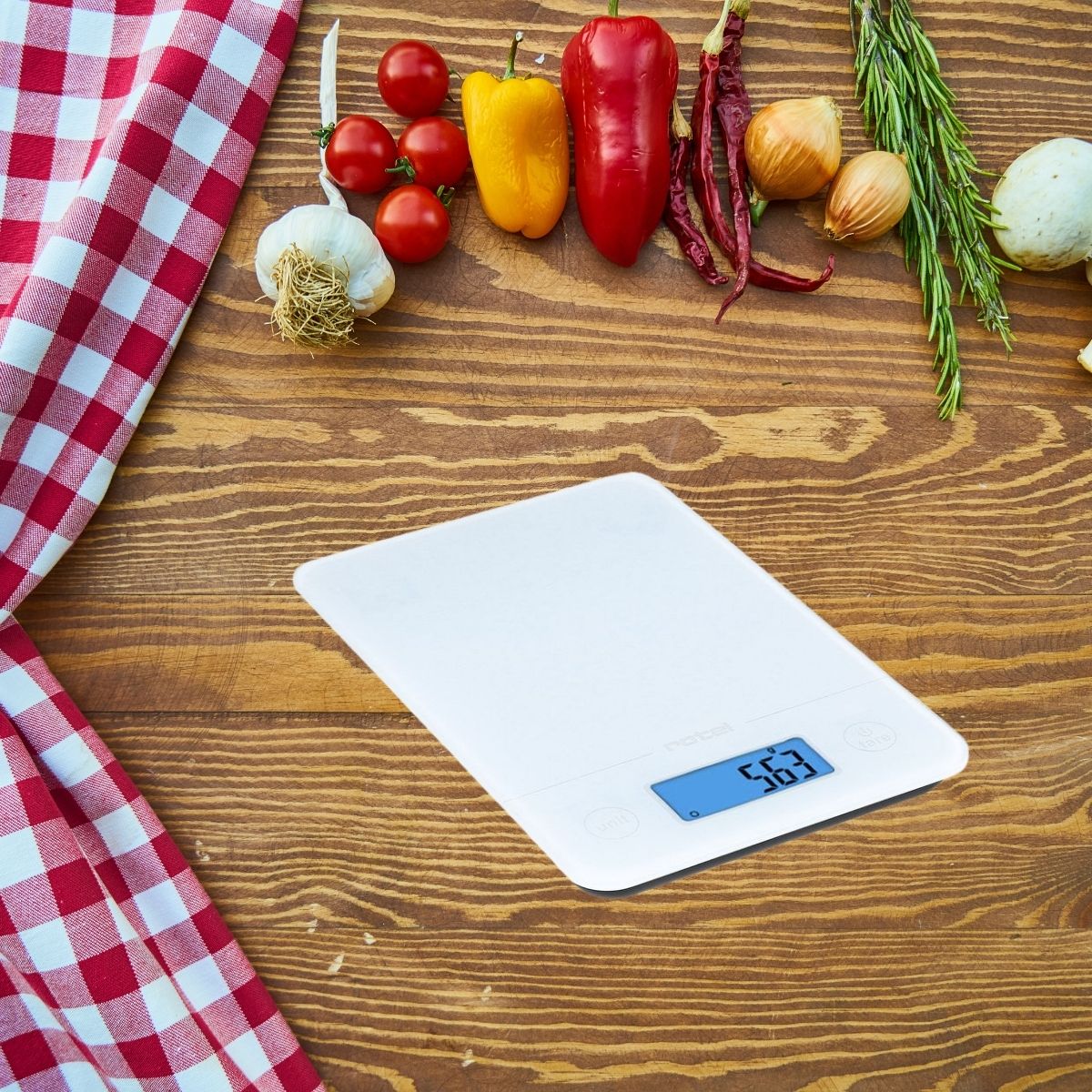 Balance de cuisine Blanche électronique écran tactile Rotel Rotel - Mathon - 2