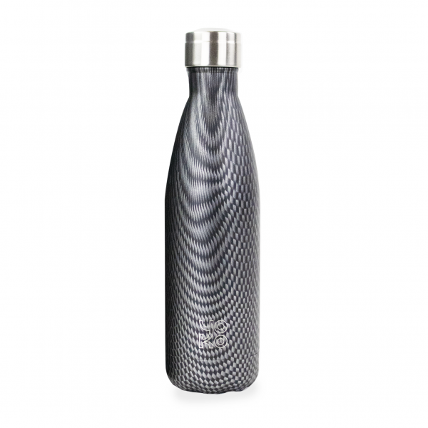 Bouteille isotherme 500 ml - Carbon Yoko® Design - Mathon