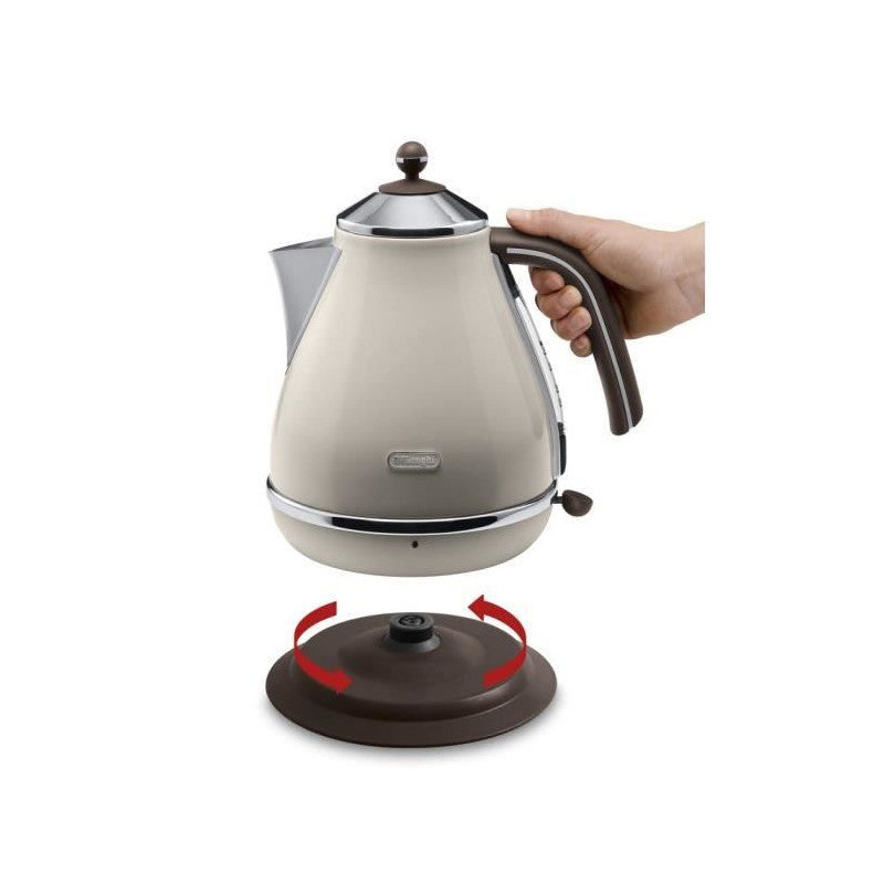 Kbov 2001.bg Bouilloire Electrique Icona Vintage - Beige Delonghi - Mathon - 4