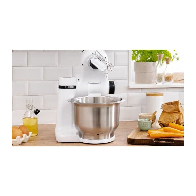 Robot Patissier Compact Et Multifonction Kitchen Machine   Serie 2 - 700w - 3,8l - Blanc Bosch - Mathon - 2