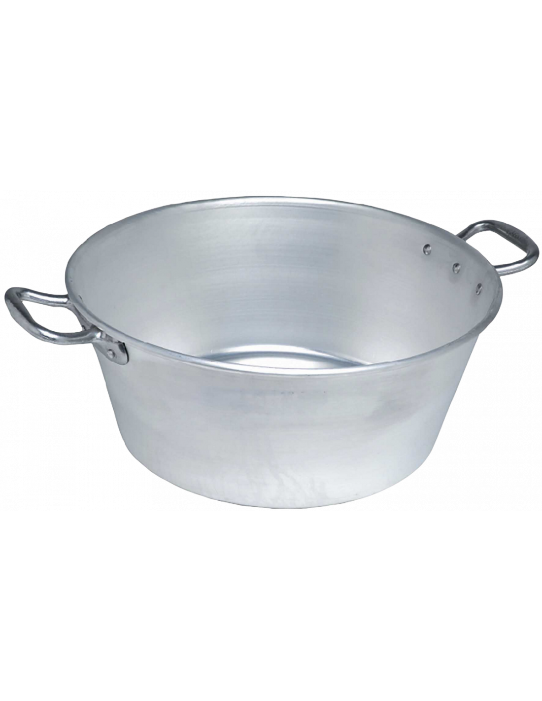 1 Bassine A Gras Lourde Pro De Type Landaise Anse Alu ø 50 - 32 L Epr 3 Mm Le Pratique - Mathon