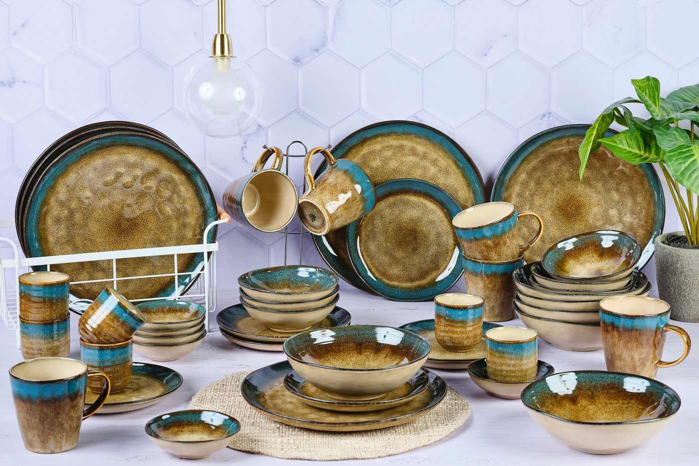 Service Complet ISLAND - 42 pièces - Terre et mer Björn - Mathon - 2