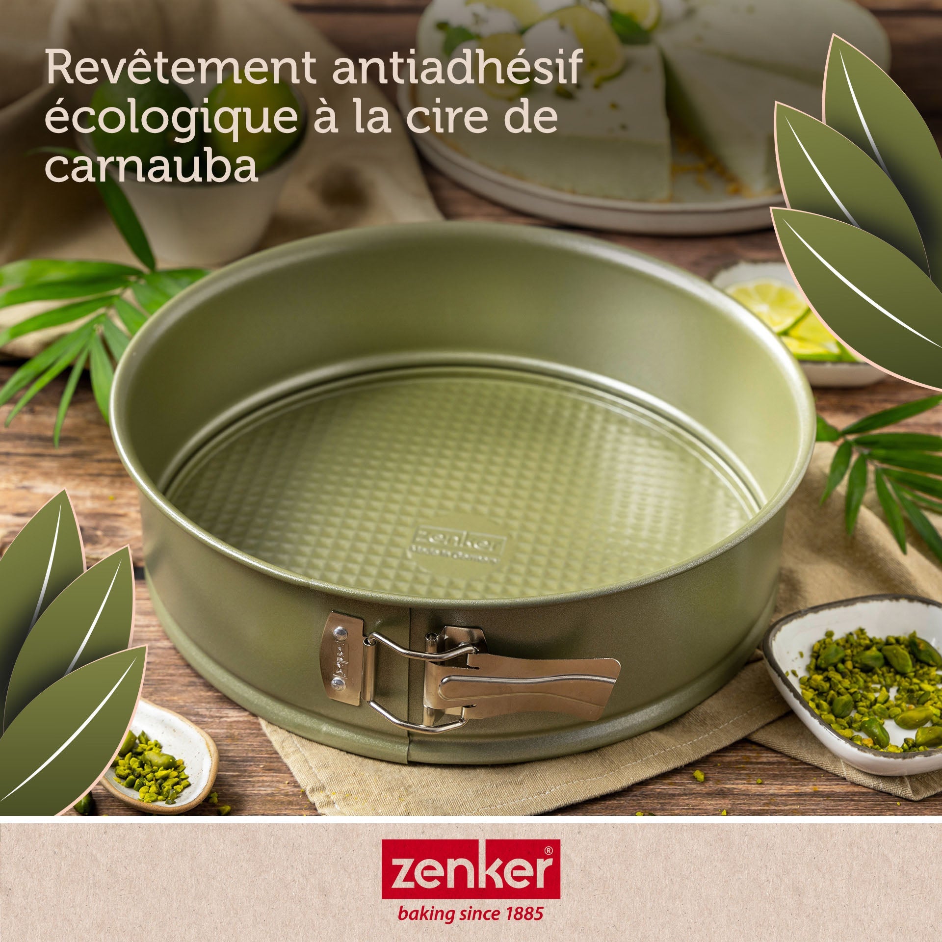 Moule à manqué à charnière 24 cm Zenker Green Vision Zenker - Mathon - 6