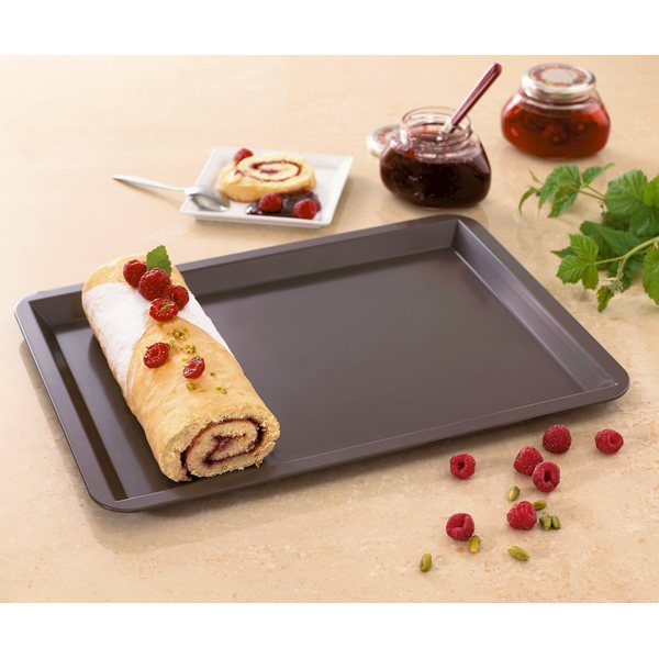 Plaque à pâtisserie acier revêtu antiadhérent 40 cm Mathon - Mathon - 1