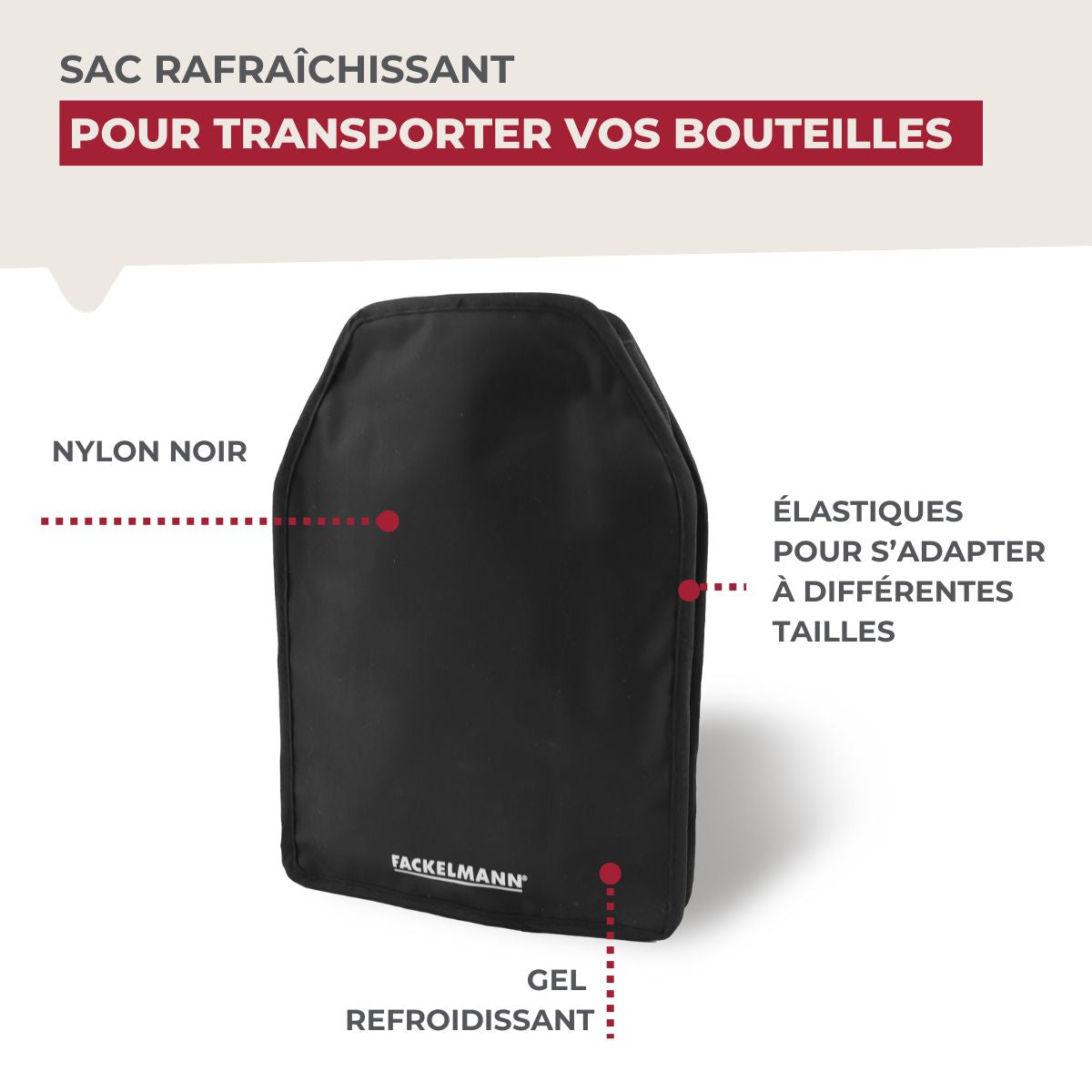 Étui réfrigérant pour bouteilles  Bar Concept Fackelmann - Mathon - 4