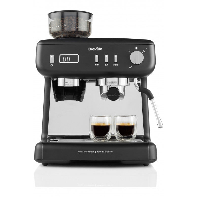 Expresso Breville Machine Espresso Avec Broyeur à Grains Intégré & écran Led Breville - Mathon - 6