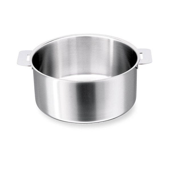 Casserole inox Mutine sans manche 18 cm Cristel - Mathon - 1