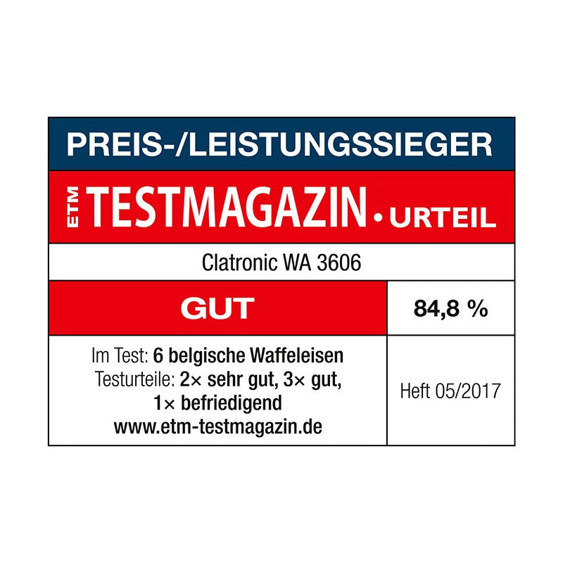 Gaufrier Clatronic WA 3606 Clatronic - Mathon - 3