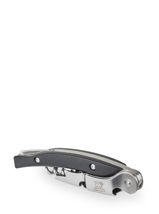 Malbec Tire-bouchon sommelier à double levier, noir, 13cm - 5in Peugeot - Mathon - 1