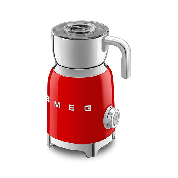Chocolatière et mousseur de lait 500 W MFF11RDEU rouge Smeg - Mathon - 4