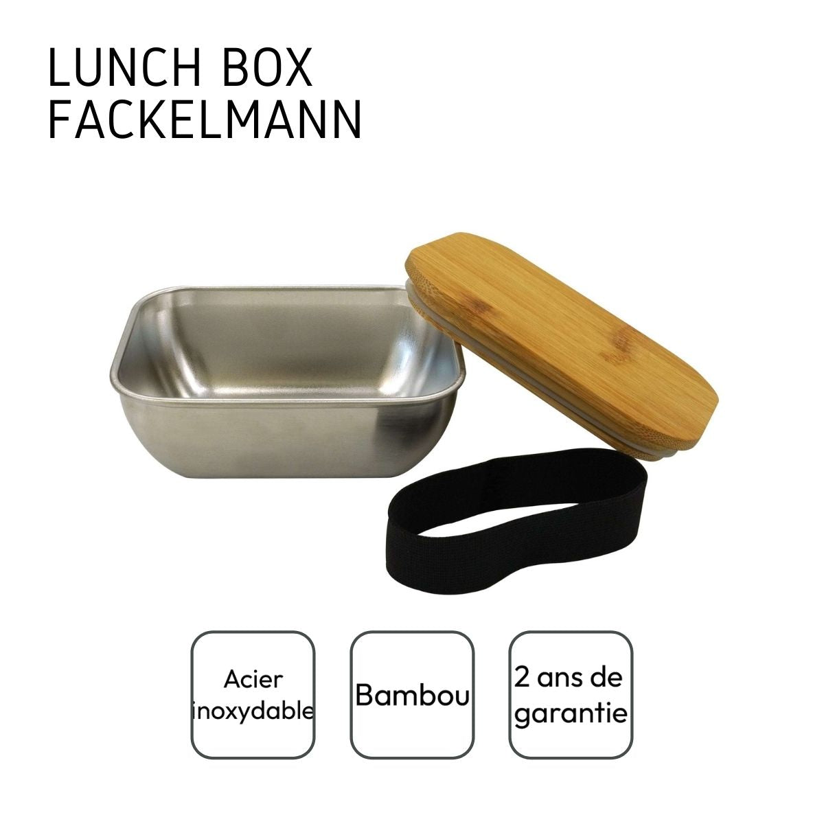 Lunch box inox micro-ondable de 400 ml  Move Fackelmann - Mathon - 4