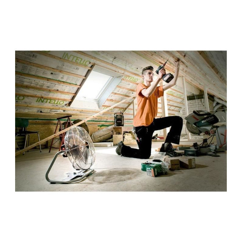 Ventilateur Sans Fil - Metabo - Av 18 - 18 V - Carton Metabo - Mathon - 2
