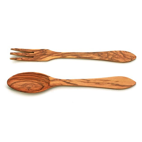 Couverts à salade en bois d