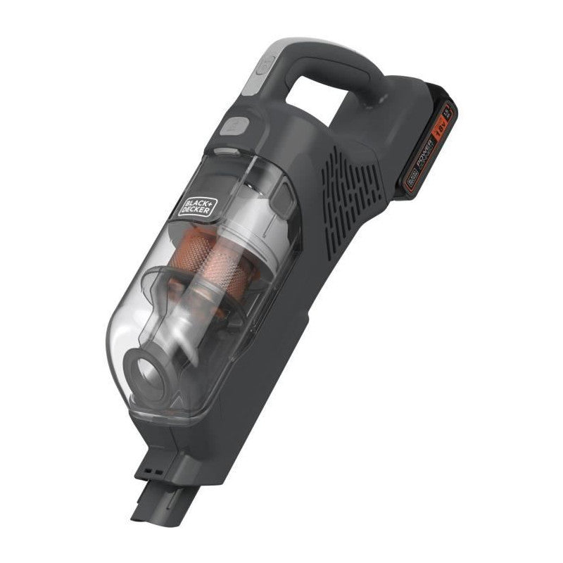 Aspirateur Balai - Black & Decker - Bhfea18d1-qw - 33 Aw - 18 V 2,0 Ah - 2 Vitesses - Gris Titane Black & Decker - Mathon - 5