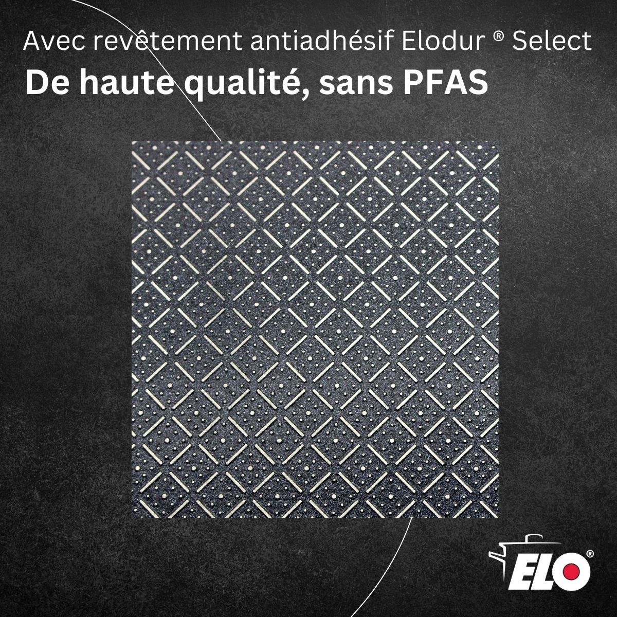 Lot de 3 Poêles  Relief Solutions 24, 28 et 32 cm sans PFAS Elo - Mathon - 7
