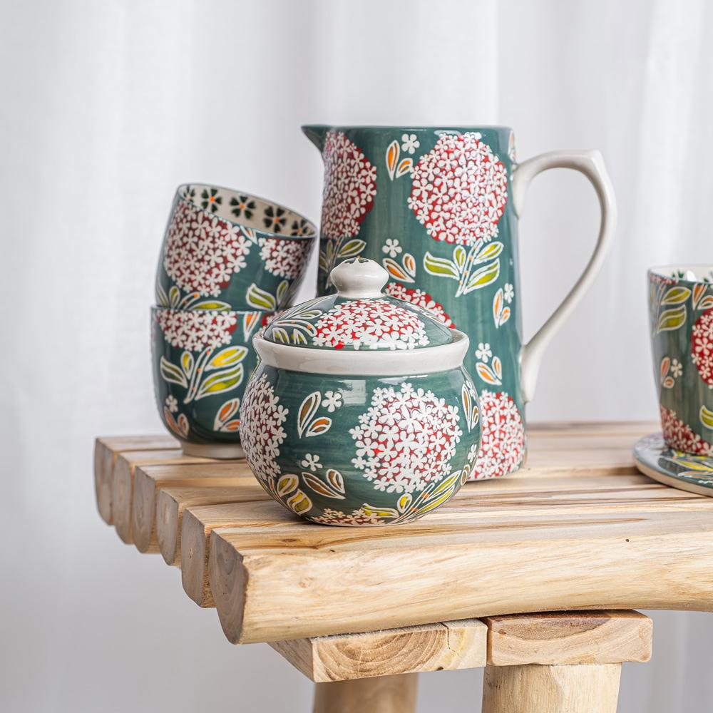 Coffret de 4 gobelets 7 cm Cottage Table passion - Mathon - 2