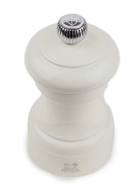 Bistro Moulin à sel manuel en bois laqué, ivoire, 10 cm - 4" Peugeot - Mathon - 3